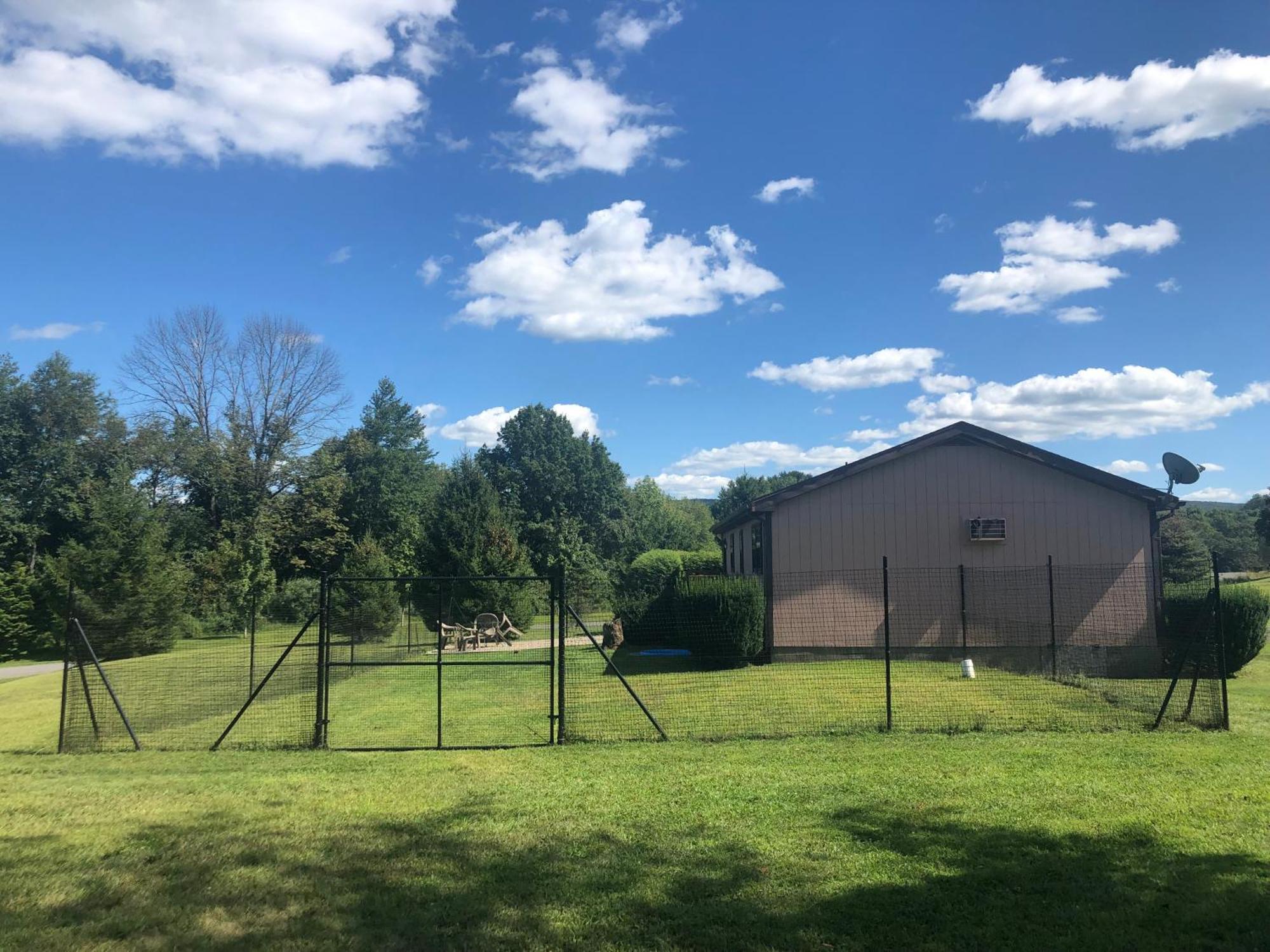 Fenced Yard From Good Dog Vacations At Big Valley Resort *