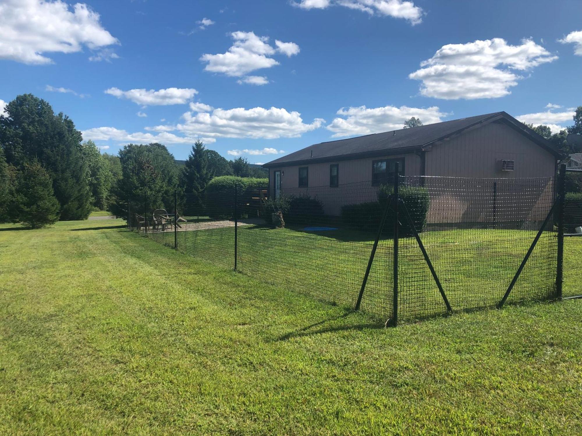 Fenced Yard From Good Dog Vacations At Big Valley * Sciota