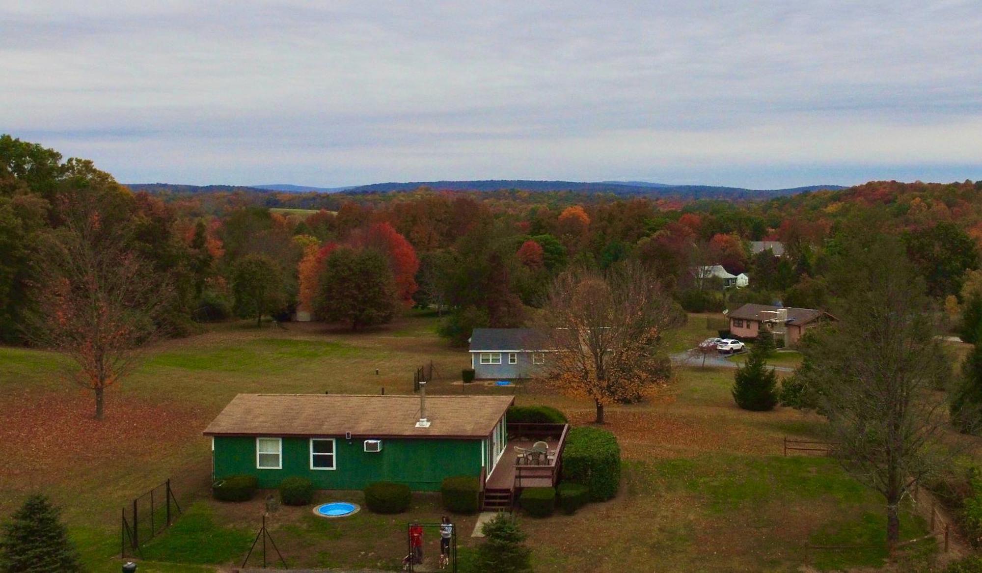 Resort Fenced Yard From Good Dog Vacations At Big Valley Sciota