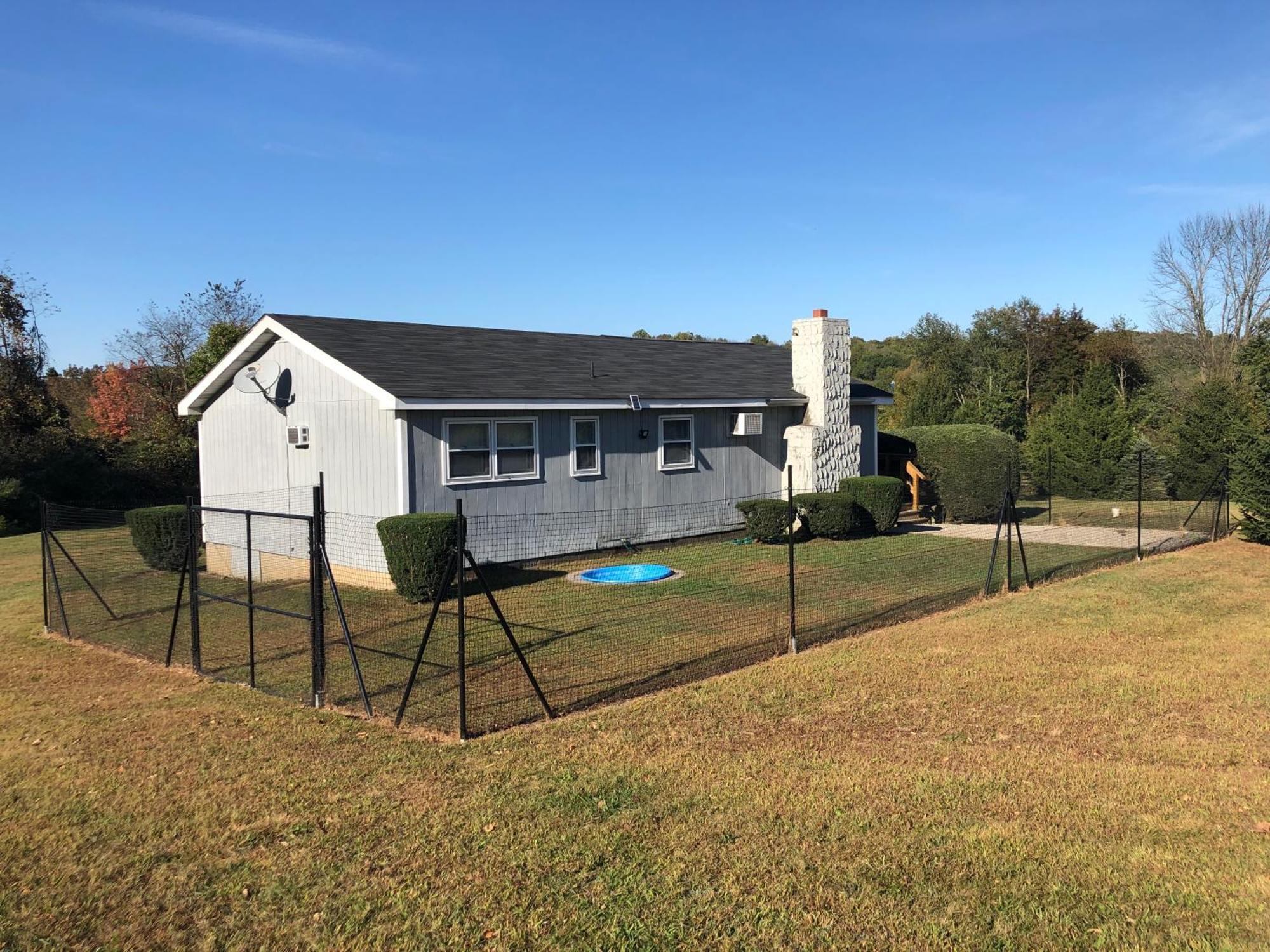 Fenced Yard From Good Dog Vacations At Big Valley Resort Sciota